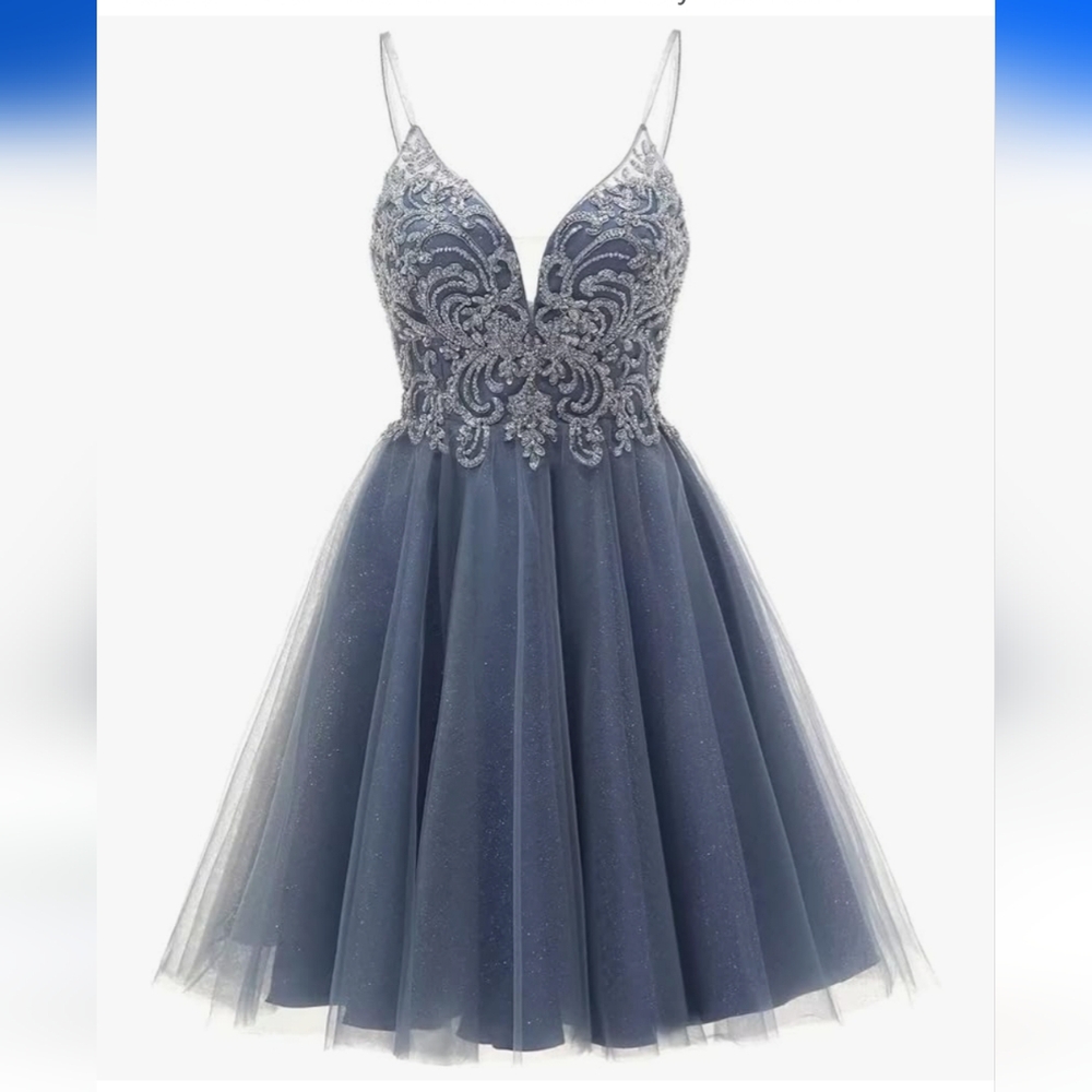 Elegant Blue Special Occasion/ Homecoming Dress